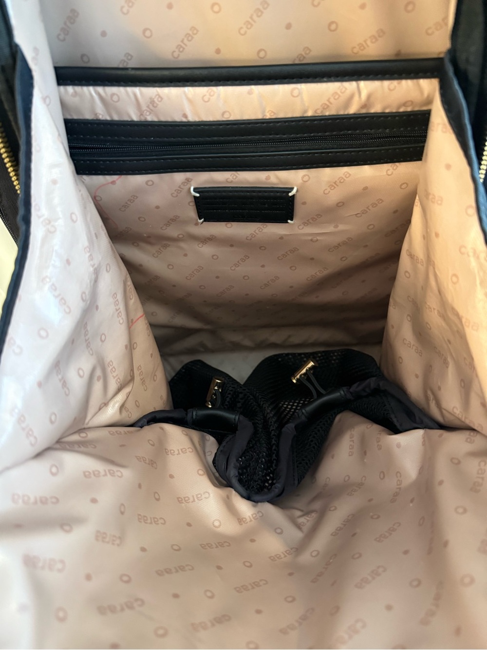 Caraa Studio 2XL Backpack with Gold Hardware - Picture 8 of 10